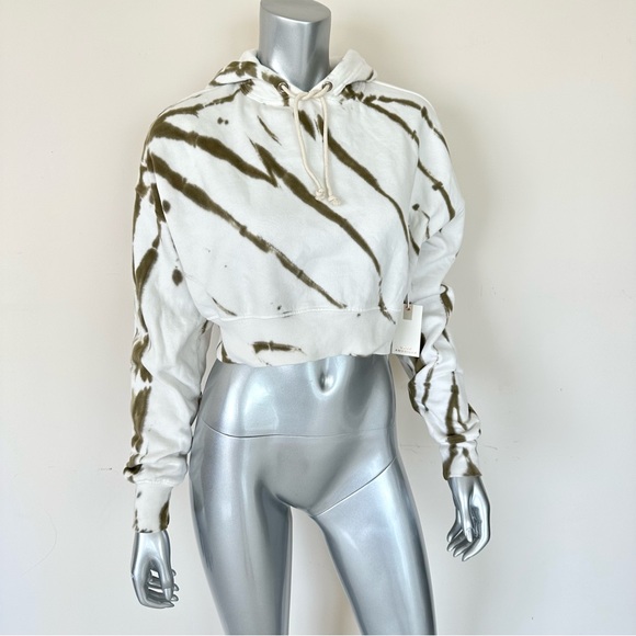 NWT!!! Good American crop sweatshirt size 0 or XS - Picture 1 of 10